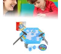 Yctze Ice Block Breaking Game Educational Interactive Toy for Family Fun Experience 38 Ice Blocks Large Size Durable Plastic
