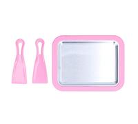 Yctze Ice Cream Maker - Fried Yogurt Machine for Kids, Mini Unplugged Rolled Ice Cream Maker for Home Use (Roseate)