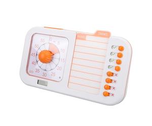 Yctze in 1 Visual Timer Effective Time Management - Countdown, Clock, and Planning Board Combined! Visual Schedule Tool Classroom, Home, and School Use to Self-Discipline and