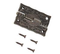 Yctze Inges - Iron Hardware for Vintage Wooden Boxes,Cabinets & Cupboards Ewelry Box Hinges,°-270° Hinges,Vintage Hinge,Iron,Small Box,Case,Spring Hinge,