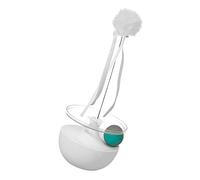 Yctze Interactive Cat Teaser Stick Toy - Self Play Wand for Indoor Cats, Boredom Relief & Curiosity (White)