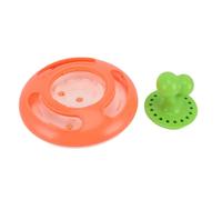 Yctze Interactive Dog Puzzle Toy, 360 Degree Rotation Balance Structure, Automatic Cat Treat Dispenser with Durable Construction, Ideal for Pet Training and Bonding