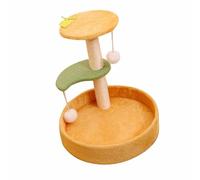 Yctze Interactive Tree with Sisal Scratching Post - Multifunctional Climbing Frame & Cozy Bed Indoor & Use - Durable, Mess- Design All Seasons and Endless Fun