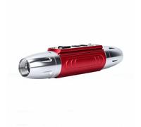 Yctze Jade Appraisal Flashlight with Dimmable White Light (Red)