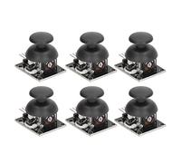 Yctze Joystick Sensor Module Set - 6Pcs Game Controller with X Y Dual Axes Control for Easy Integration and Flexible Applications