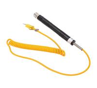 Yctze K Type Handheld Surface Thermocouple Probe Accurate Measurement for Industrial Use - Lightweight Engineering Plastic, -50 to 500℃ Range