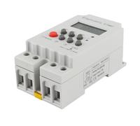 Yctze KG316T-II Electronic Timer Switch Compact Intelligent Design for Home Security and Industrial Applications ABS Material 3.5x2.1x1.7in