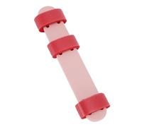 Yctze Left Hand Violin Wrist Trainer Practice Aid Violin Player Assistant for Beginners with Adjustable Hook Loop Strap Helps Learn Straight Wrist Technique Correct Hand Position (Pink)