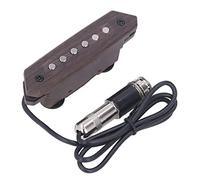 Yctze Low Noise Acoustic Guitar Soundhole Pickup Replacement Parts with Easy No-Punch Installation for Balanced Tones