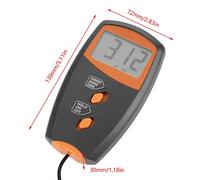 Yctze LX1010BS Digital Luxmeter - Accurate Light Meter for Environmental Testing with 3 1/2 Digits LCD Display, Ideal for Factories, Offices, Laboratories, and More