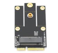 Yctze M2 to Mini PCIe Adapter NGFF Key A Converter Card, Durable PCB Wireless Network Card Adapter, Compatible with High Speed, Ideal for Wireless Network Cards 7260,