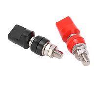 Yctze M8 Large 100A Copper Binding Post with 4mm Plug Devices, Industrial Equipment, Inverters, and More - and Safe Connection Solution