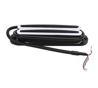 Yctze Magnetic -Coil Pickup for ST Electric Guitar Neck, Noise Shielded Dual Rail, 4-Wire Replacement Part