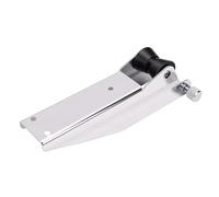 Yctze Marine Bow Roller Bracket 250mm Stainless Steel for Boat | 316 Stainless Steel, Nylon Roller, Universal Fit for Yachts, Pre-drilled Holes for Easy Installation