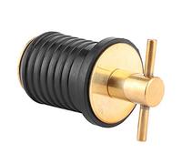 Yctze Marine Drain Plug, Twist-In Rubber Seal