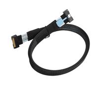 Yctze MCIO 8i to MCIO 8i Cable - Professional PCIE 5.0 74Pin High Speed 32 GT/s Data Transfer Cable for Servers Data Centers 19.7in