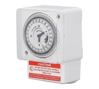 Yctze Mechanical Time Switch 15 Minute Interval Timing | Low energy consumption, Easy reading design, Flame retardant shell, Protective cover, Industrial usage