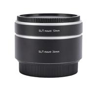 Yctze Metal Macro Extension Tube Ring Macro Extension Tube Adapter Macro Tube Adapter for L Mount Cameras with 12mm 24mm Tubes Supports Auto Focus Aperture Exposure
