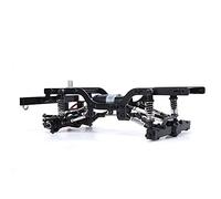 Yctze Metal RC Car Body Chassis Frame Kit for MN D90 /12 Climbing Car - Anodized Finish Available in Two Colors (Black S-MN-90BL)