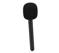Yctze Mic Handle Wireless Microphone Handle Windproof Noise Reduction Ergonomic Design Interview Microphone Rig for Live Streaming Broadcasting ABS Foam
