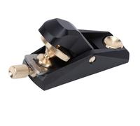 Yctze Mini Wood Planer, Aluminum Alloy Brass 33 Degree Low Angle Block Plane, Portable Hand Woodworking Plane for Trimming, Wood Planing & Craft