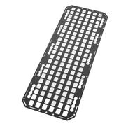 Yctze Molle Panel Truck Bed Panel - Truck Bed Molle Rack 883x330x2mm Vehicle Modular Storage Car RV with Fastener Straps Elastic Cords - Back Organizers