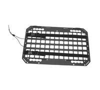 Yctze Molle Panel Vehicle Back Car Molle Panel 540x330x2mm Aluminum Multifunctional Vehicle Modular Storage with Fastener Straps Elastic Rope Back/Interior Accessories/Consoles