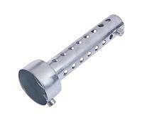 Yctze Motorcycle Exhaust Baffle DB Killer Muffler Insert Exhaust Silencer Universal Removable Adjustable Metal Construction Fits 35mm 42mm 45mm Tail Pipe (45mm)