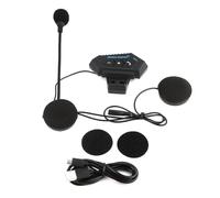 Yctze Motorcycle Helmet Headset Helmet Bluetooth Headset Headphones BT V4.1 Handsfree Calling Premium Sound 8 Hours Working Time with Voice Prompt for Driving