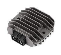 Yctze Motorcycle Rectifier Regulator Rectifier 5 Pin Plug Regulated Rectifier Aluminium Alloy ABS Motorcycle Voltage Regulator for YZF YCFR6 FZ6 XP T MAX for Majesty