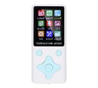 Yctze MP3 MP4 Player, Bluetooth 4.2 Music Player with 1.8in Screen, Portable MP3 Player Support 32G memory card, 4 to 6H Play Times, Support Radio, Recording, Video, E book (White)