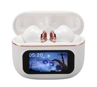 Yctze Multifunctional Earphones with LCD Touch Display, Active Noise Cancelling, and - for Home & On-the-Go