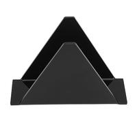 Yctze Napkin Holders for Tables, Acrylic Farmhouse Upright Napkin Dispenser, Space Saving Design Dispenser, Ideal for Kitchen, Dining Table, Countertop, RV Party & BBQ (Black)