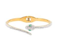 Yctze Open Clasp Hinged Bracelet with Rhinestones - Elegant Love Friendship Bangle for and Adults, Friends
