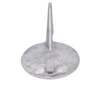 Yctze Outboard Trim Tab Anode 6J9 45371 00 Aluminum Alloy Replacement Skeg Anode for 2 Stroke 4 Stroke Outboard Motor Saltwater Brackish Water Marine Use