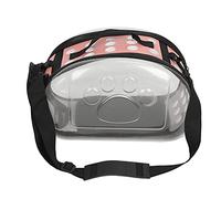 Yctze Outdoor Transparent Collapsible Pet Carrier Bag for Cats and Dogs with Ventilation and Comfortable Straps - Gray S (S)