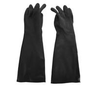 Yctze Pair Duty Rubber Gloves for Reusable in, Pet Grooming, and Industrial Tasks (B50-L)