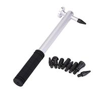for PDR Blending Hammer - Dent Hammer Car Body Paintless Repair Aluminium Alloy Rubber Knockdown Tap Down Hammer with 8 Heads