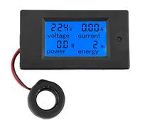 Yctze PEACEFAIR PZEM-061 LCD Voltage Current Power Energy Meter 100A AC80-260V + CT, Overload Alarm, Large Display