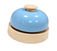 Yctze Pet Call Bell with Sensitive Buttons - Metal Dog Training Dinner Bell, Lightweight and Portable Dog Toys (Blue)