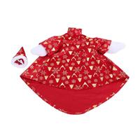 Yctze Porch Goose Clothes Costume Outfit, Hot Stamping Process Costume, Hat for 23 Inch Cement Goose, Ideal for Holiday Decor