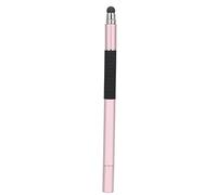 Yctze Portable 2-in- Stylus Pen with Disc Tip & Eraser for Tablets, Kindles & Devices (Pink)