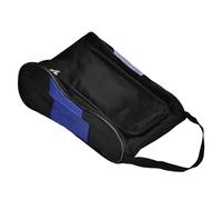 Yctze Portable Breathable Shoes Bag Case Pouch Storage Accessory Nylon，Easy to Carry，for Golfer Shoes Bag，Portable Shoe Storage，Breathable Shoe Pouch，Nylon Case， ，Acc (Black Blue)