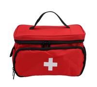 Yctze Portable Emergency Bag, Large Capacity Emergency Storage Bag, Oxford Cloth Survival Kit Package with Spacious Interior for Home Travel Outdoor Activities 11.4x7.7x6.9in