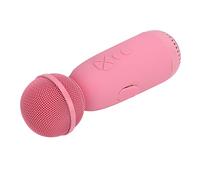 Yctze Portable Microphone for Kids, 5-in- Karaoke Speaker with Voice Changer, Birthday and Parties (Pink)