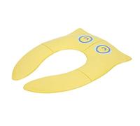 Yctze Potty Folding Portable Travel Potty Training with Non-Slip Mat, Cute Cartoon Design, Includes Travel Bag for Easy Training on The Go (Toilet mat)