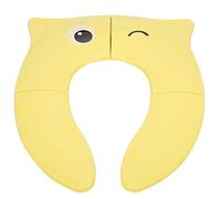 Yctze Potty Folding Portable Travel Potty Training with Non-Slip Mat, Cute Cartoon Design, Includes Travel Bag for Easy Training on The Go (Toilet mat)