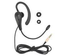 Yctze Premium 3.5mm Single-Sided Headset with Microphone for Laptops, Mobile Phones - Comfortable Ear Hook Design for Extended Use - Ideal for Call Center Operators and Web Conferencing