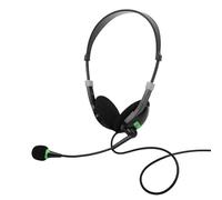 Yctze Premium 3.5mm Wired Headset with Microphone - Stereo Sound Headphones PC, Laptop, and Phone - Comfort Fit Call Centers and Online Meetings with In-Line Volume Control