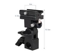 Yctze Premium Aluminum Alloy Camera Fill Light Tripod Head with Screw Reinforcement and Umbrella Hole for Photographers (B Type)